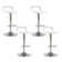 Vahig Swivel Adjustable Height Counter Stool with Metal Frame