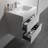 Narma 24.00'' Single Bathroom Vanity with Solid Surface Top-19639894