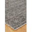 Tapis gris en laine et soie tissé à plat à la main Beckwith-33424848