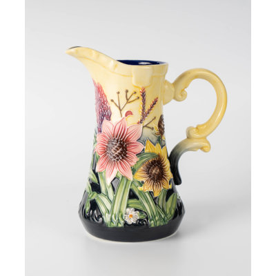 Linnea Green and Yellow Table Vase
