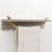 Locelso 100% SPRUCE WOOD Floating Shelf