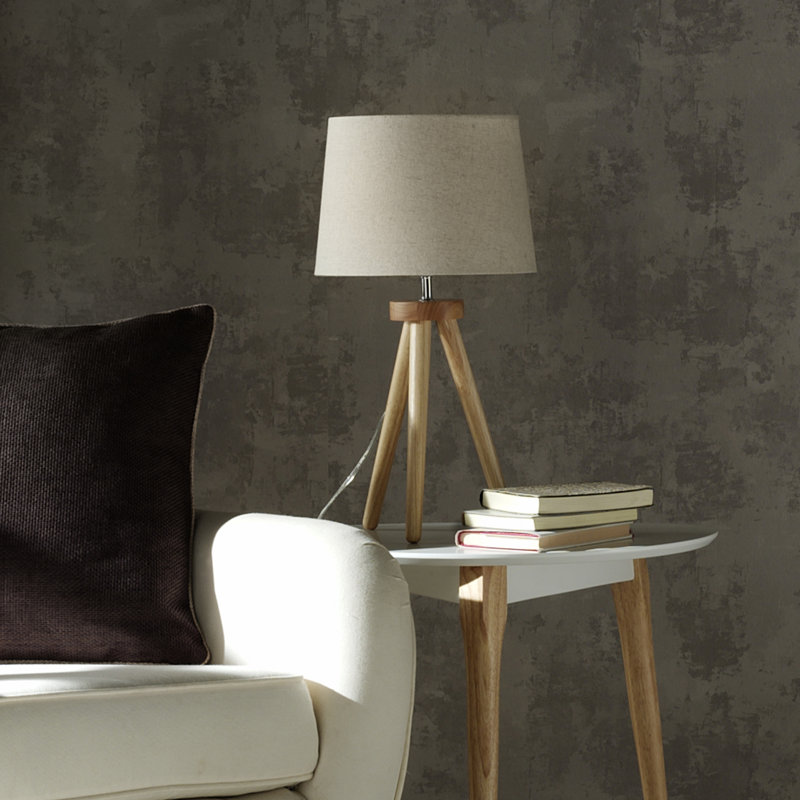 Oscar Wood Tripod Lamp