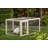 Achilles Chicken Pen Coop with Wire Mesh For Up To 3 Chickens