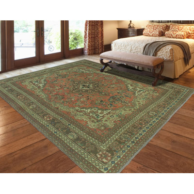 Shatia Wool Oriental Indoor Rug