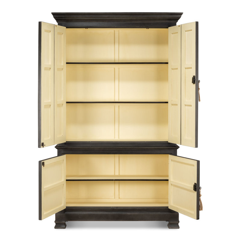 Painted Directoire Solid Wood Bookcase