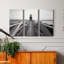 Phare de Marshall Point - photographie sur toile tendue 3 pièces-1657761571