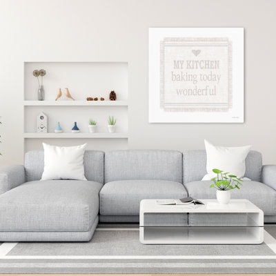 «Bake Today Wonderful Contemporary», art typographique