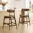 Solid Wood Counter Stool-227712090
