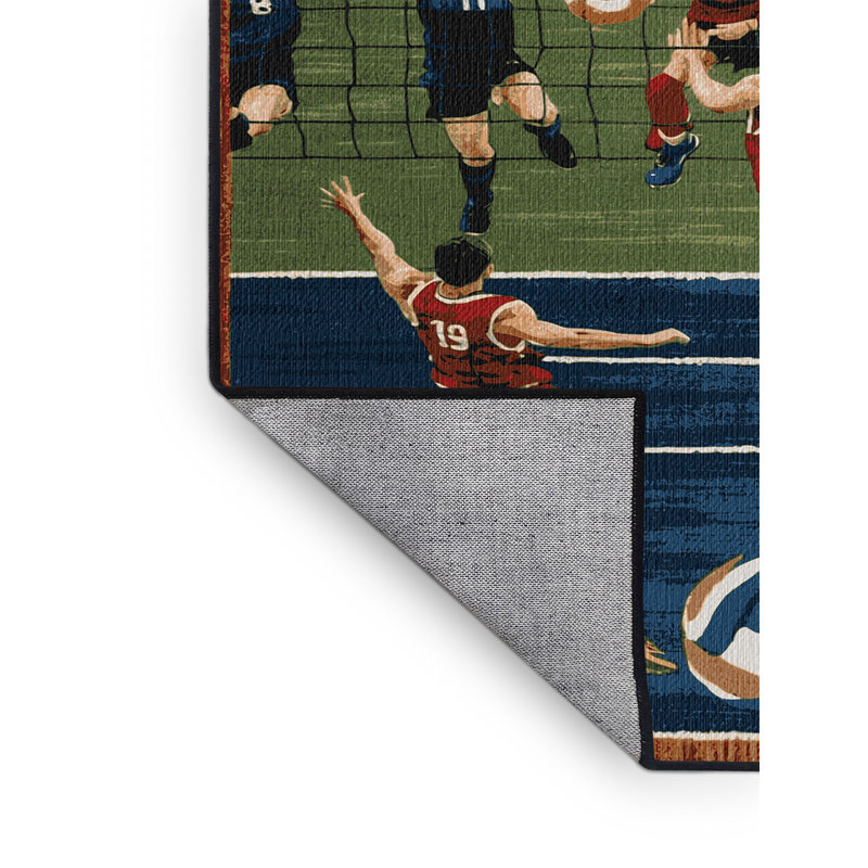 Tapis lavable Bossaball Sports, Carré 5 pi