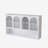 Four Doors Wall-Mounted Storage Solution for Enhanced Organization and Decluttering-353682335