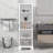 2-Door Storage Cabinet For Bathroom, Office, Adjustable Shelves-40389061
