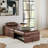 Hulse 3-In-1 Vegan Leather Convertible Sleeper Chair-309248571