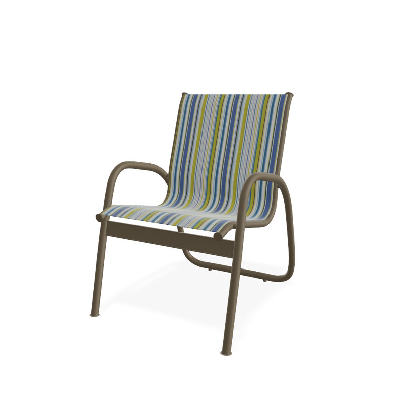 Fauteuil de patio Gardenella, Bois de plage texturé, Littoral