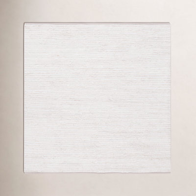 Garret Ivory Beige Hand-Woven Flatweave Rug
