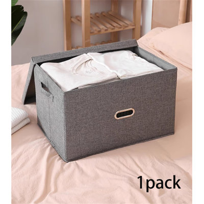 Latitude Run® Fabric Clothing Storage Box