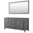 Daria 72'' Double Bathroom Vanity with Carrara Marble Top-97900765-97900768-97900764