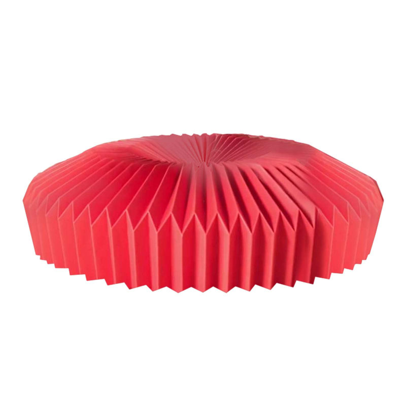 Couvre-col en forme de nid d'abeilles en papier, jupe de base élégante pour arbres artificiels de 6 à 9 pi, couleur 26 po