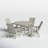 Joubert 4 - Person Patio Dining Set with Round Table-82449834