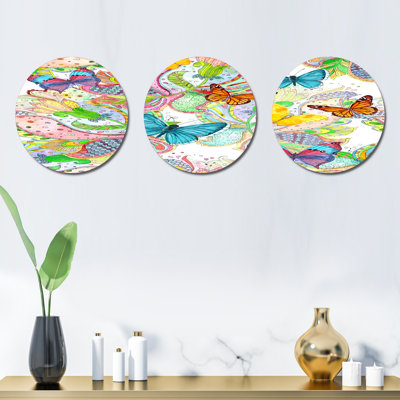 Plants & Flowers Wall Decor on Metal