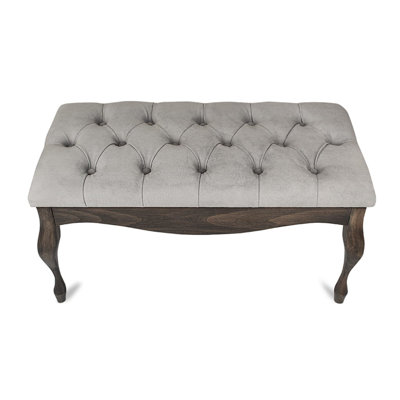 Moorebank 100% Polyester Upholstered Bench