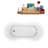 62.2'' x 30.7'' Soaking Acrylic Bathtub-1176935242-1176935232