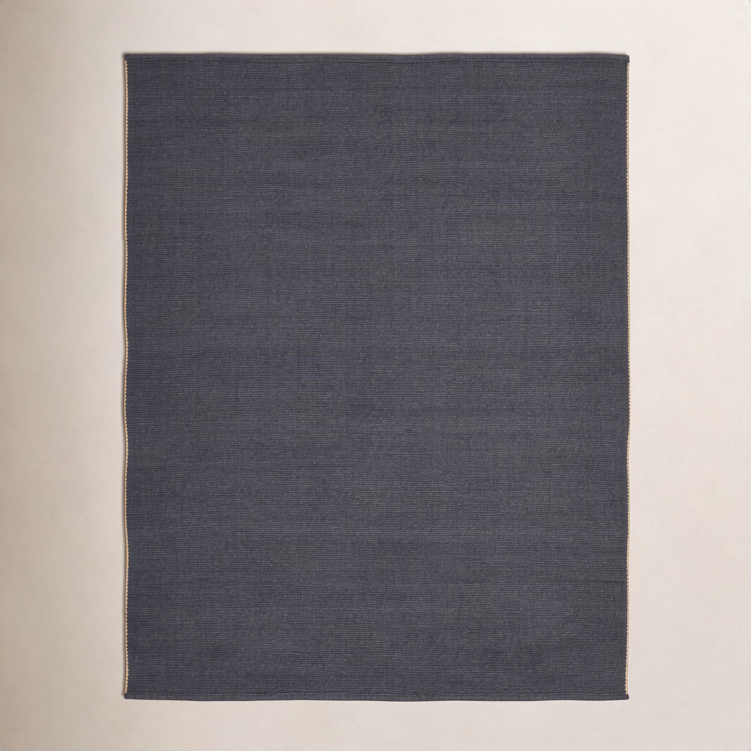 Castanon Gray Tan Hand-Woven Rug, Rectangle 9' x 12'