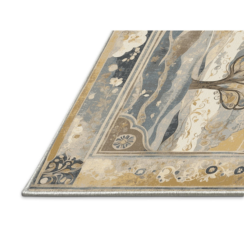 Zesty Beam Rug, Round 3'