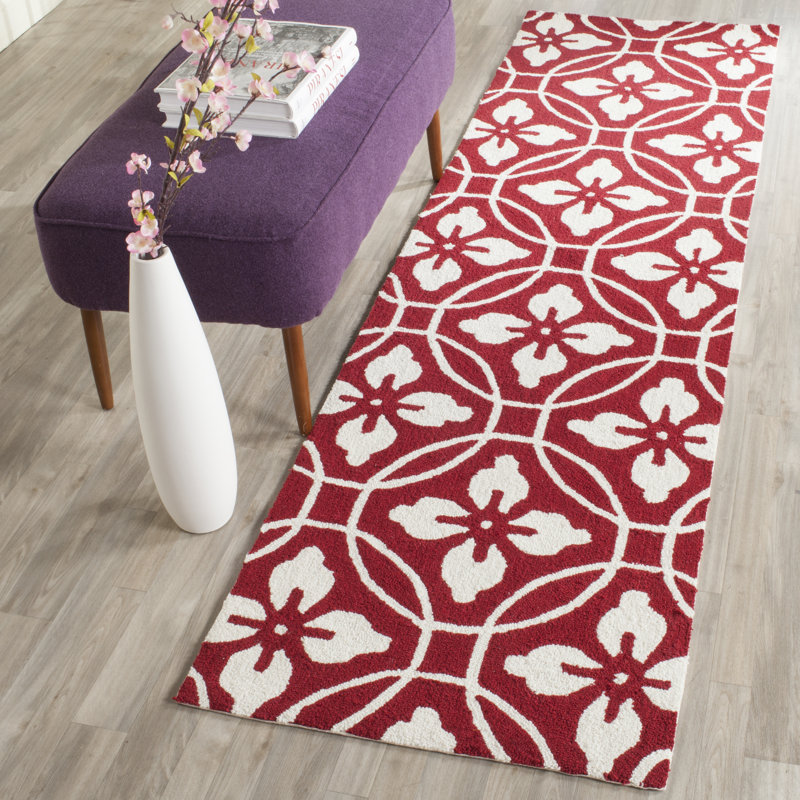 Waddington Hand Hooked Performance Floral Rug, Runner 2'3" x 8'