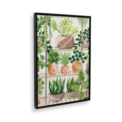 «Plants on Shelf» par Yvette St. Amant, reproduction d'art