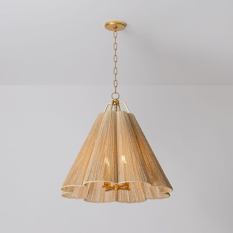 Sonoma Light Pendant, 25.5" H x 27.5" W x 27.5" D