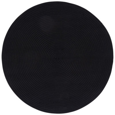 Keiosha Hand Woven Performance Machine Washable Solid Color Indoor/Outdoor Area Rug