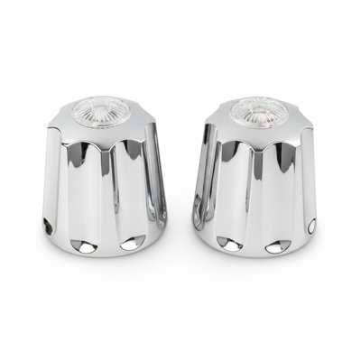 Canopy Handle for Tub with Short Broach Screw Included, Chrome Plated Finish