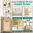 Bamboo Tilted Laundry Basket