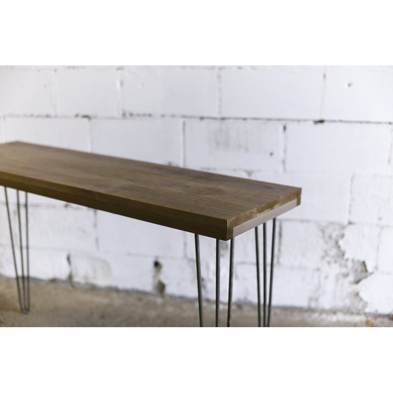 Console en bois massif 48 "
