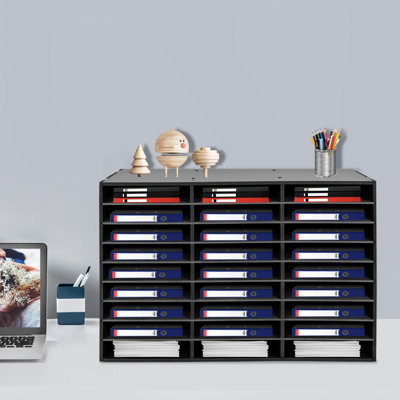 Hursel 27-grid Desktop File Organizer