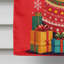Drapeau de maison de Noël en polyester double face H 40 po x l 28 po