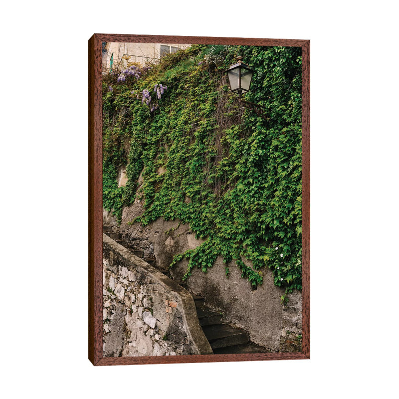 Positano V by Bethany Young - Print on Canvas, Classic Brown Wood Framed, 101.6cm H x 66.04cm W x 3.81cm D