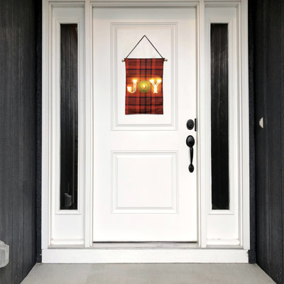 Hanlin JOY Battery-Operated Lighted Wall Banner