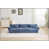 Tissu bleu est en rupture de stock