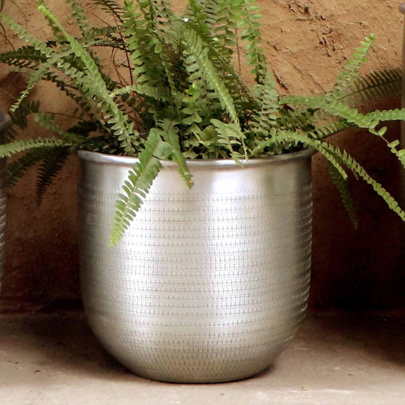 Selzer Handmade Metal Pot Planter