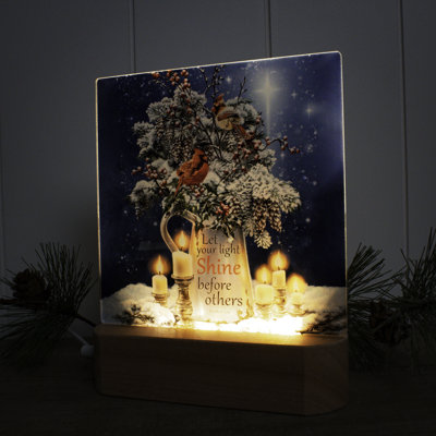 Candle Light Christmas LED Nightlight