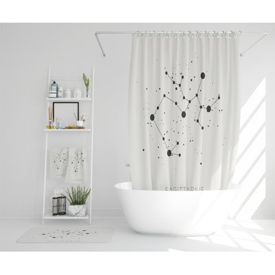 Nere Polyester Shower Curtain Set