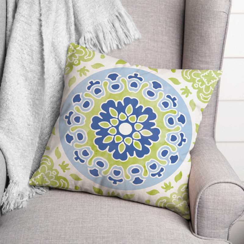  Housse et insert de coussin extérieur d'extérieur, Vert clair