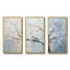Gris printanier gris, oiseaux de printemps II - arbre, art mural-103153498-103153499