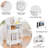 Castella End Table and Built-In Outlets