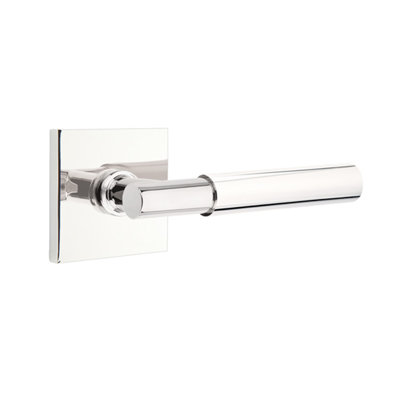Myles Round Double Dummy Door Lever with Square Rosette