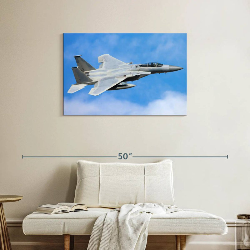 Avion militaire Mait F-15, H 24 po x l 36 po
