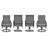 Angeli Patio Swivel Dining Armchairs-88137879