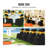 Black Chair Covers (Set of 30)