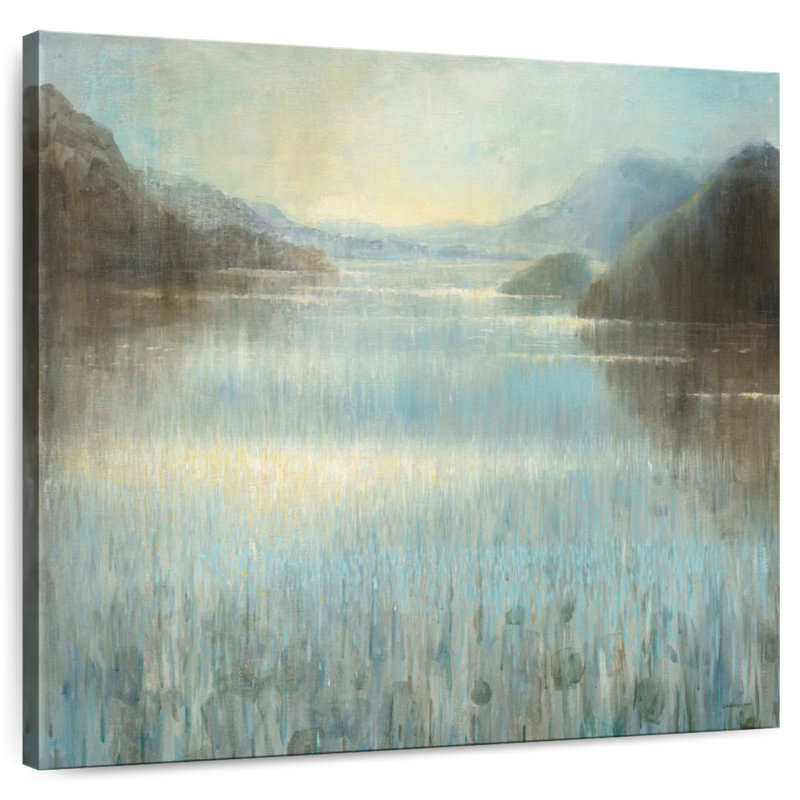Through The Mist, 39" H x 39" W